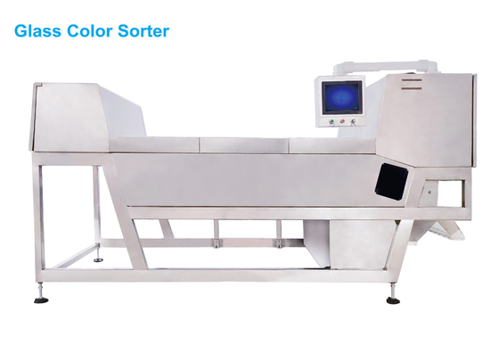 เครื่องคัดแยกแก้ว DPLDS600 พร้อมเข็มขัดกันกระแทก
