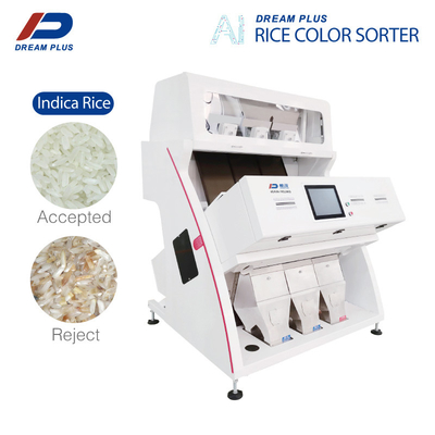 เครื่องคัดแยกสีข้าว 3 ราง 192 ช่อง พร้อมกล้อง CCD