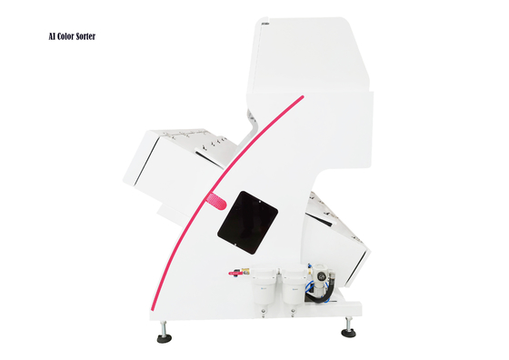 เครื่องคัดเเยกสี AI CCD 512 ช่อง 8 ราง