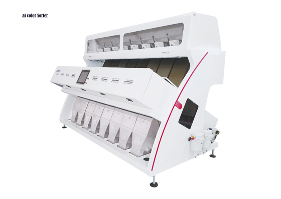เครื่องคัดเเยกสี AI CCD 512 ช่อง 8 ราง