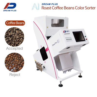 96 ช่องเครื่องคัดเเยกสีเมล็ดกาแฟอุตสาหกรรมพร้อมกล้อง CCD
