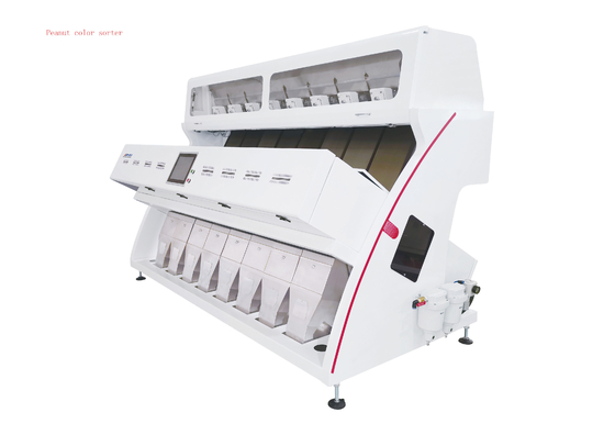 Peanut In Shell / Blanched Peanut Color Sorter พร้อมการคัดแยกรูปร่าง