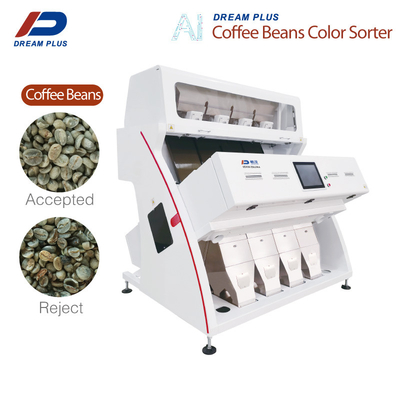 เครื่องคัดแยกเมล็ดกาแฟ กล้อง CCD RGB 4 ช่อง