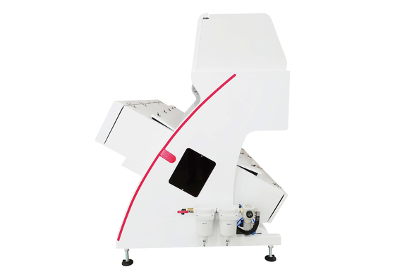 8 Chutes 512 Channels เครื่องคัดเเยกเมล็ดข้าวสาลี CCD RGB Optical