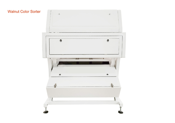 เครื่องคัดเเยกสีมัลติฟังก์ชั่นใกล้อินฟราเรดวอลนัท 192 ช่อง 1t/H