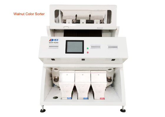 เครื่องคัดเเยกสีมัลติฟังก์ชั่นใกล้อินฟราเรดวอลนัท 192 ช่อง 1t/H