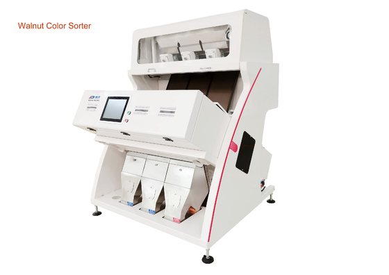 เครื่องคัดเเยกสีมัลติฟังก์ชั่นใกล้อินฟราเรดวอลนัท 192 ช่อง 1t/H