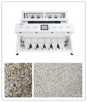 เครื่องคัดเเยกสีเมล็ดถั่วเพื่อการเกษตร 6 ช่องประสิทธิภาพสูง