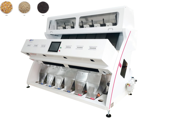 เครื่องคัดสีเมล็ดความแม่นยําสูง ด้วยช่อง 384 และความดันอากาศ 0.5-0.8Mpa