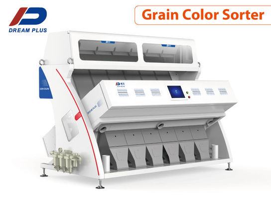 เครื่องคัดเเยกสีข้าวฟ่างสีเหลืองกล้อง RGB 5400 พิกเซล 220V 50HZ