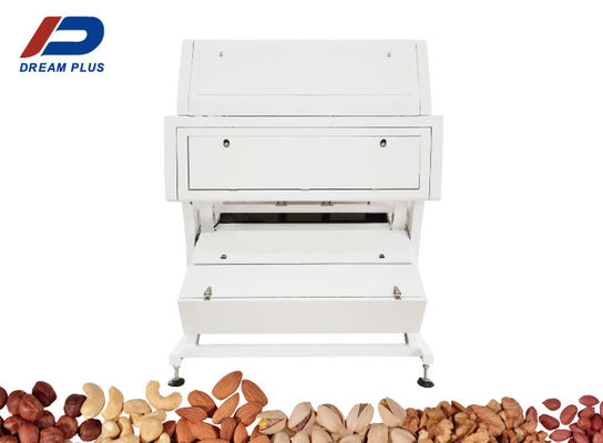 เครื่องคัดเเยกสีถั่วอัจฉริยะ AI 3 ช่อง 192 ช่องความแม่นยำ 2 - 3t / H