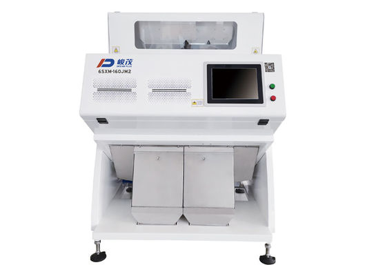 กล้อง CCD แบบออปติคัลเครื่องคัดเเยกสีเมล็ดพืช 1T/H ขนาดเล็กแบบพกพา