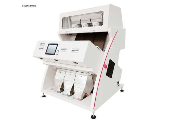 ความจุ 0.6 - 1.2t/H เครื่องคัดเเยกสี เกล็ดกระเทียม 192 Channel