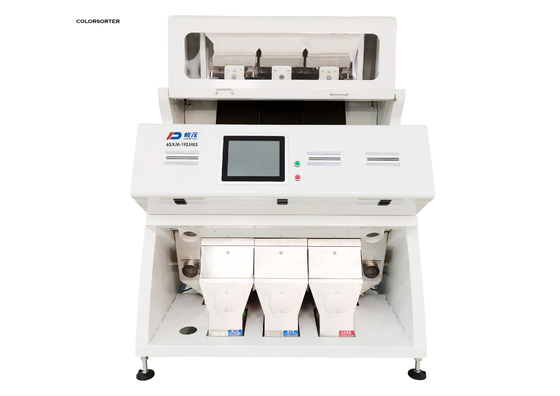 ความจุ 0.6 - 1.2t/H เครื่องคัดเเยกสี เกล็ดกระเทียม 192 Channel
