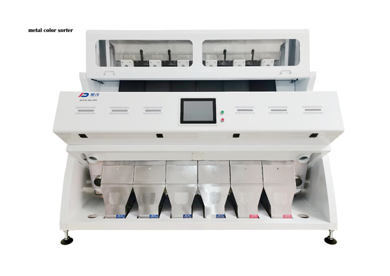 เครื่องคัดเเยกสี 6 รางสำหรับการรีไซเคิลโลหะอุตสาหกรรม ทองแดง อลูมิเนียม