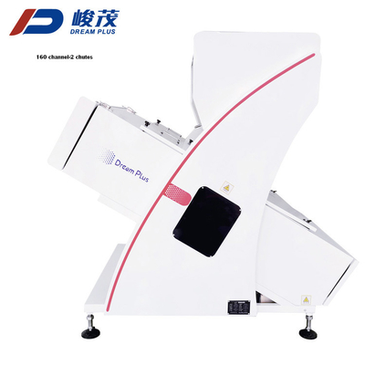 2 Chutes Grain Color Sorter ใบรับรอง CE 5400 พิกเซล RGB CCD Sensor