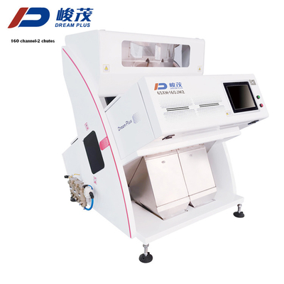 2 Chutes Grain Color Sorter ใบรับรอง CE 5400 พิกเซล RGB CCD Sensor