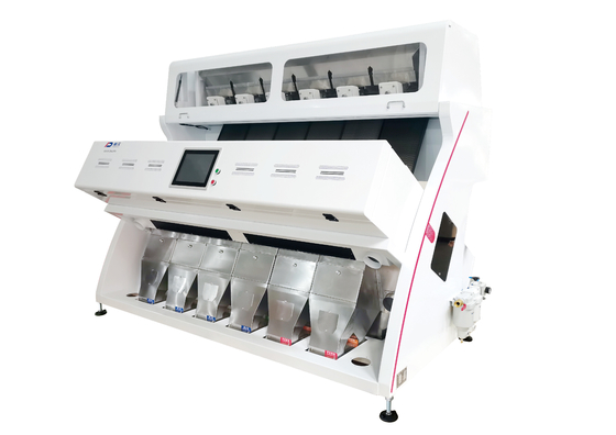CCD Grain Color Sorter สำหรับการแปรรูปเมล็ดพืช RGB Toshiba Sensor