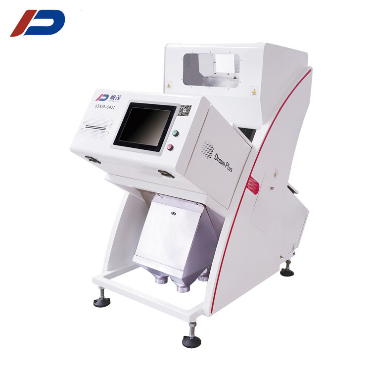เครื่องคัดเเยกสีเมล็ดพันธุ์พริก 1 รางพร้อมเซนเซอร์ CCD ของโตชิบา 5400 พิกเซล