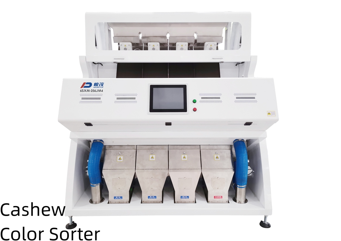 เครื่องคัดเเยกสีเม็ดมะม่วงหิมพานต์ความจุสูง 256 ช่อง