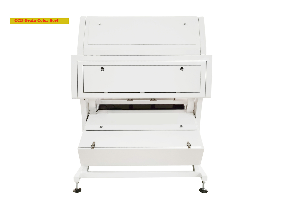 CCD Grain Color Sorter 192 ช่องสัญญาณพร้อมตัวดีดความถี่สูง