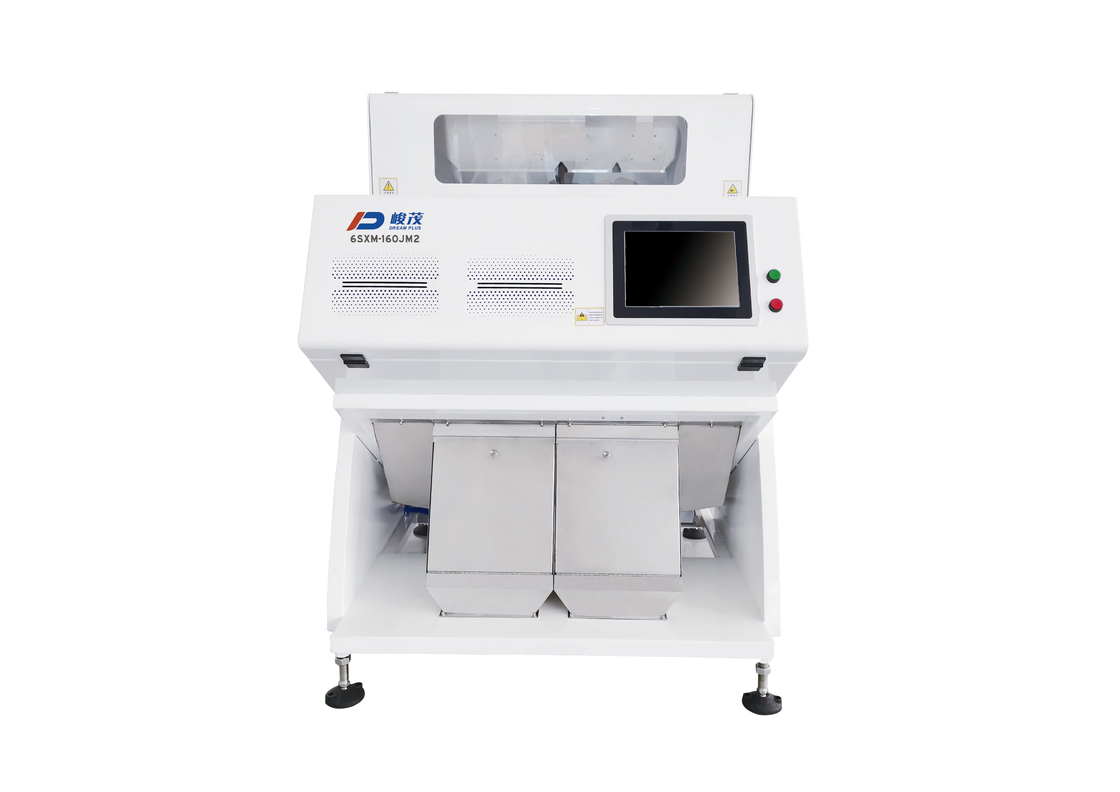 เครื่องคัดแยกสีข้าวสาลีแบบ CCD 2 ราง 160 ช่อง