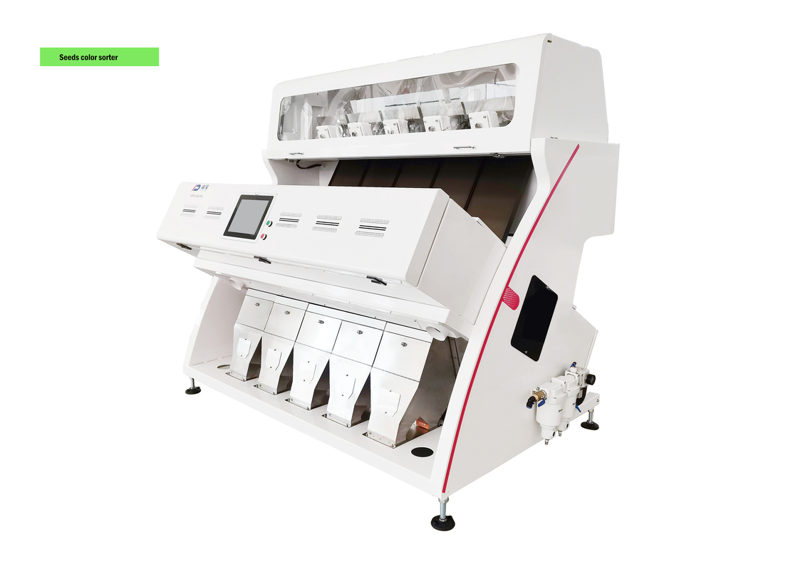 เครื่องคัดเเยกสีเมล็ดเจีย 320 ช่อง 2 - 3 T/H