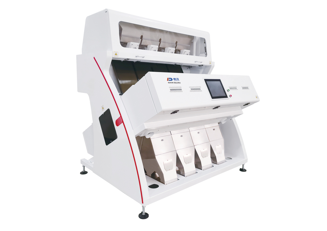 เครื่องคัดแยกสี CCD สำหรับงานเกษตร 4 ราง 256 ช่อง
