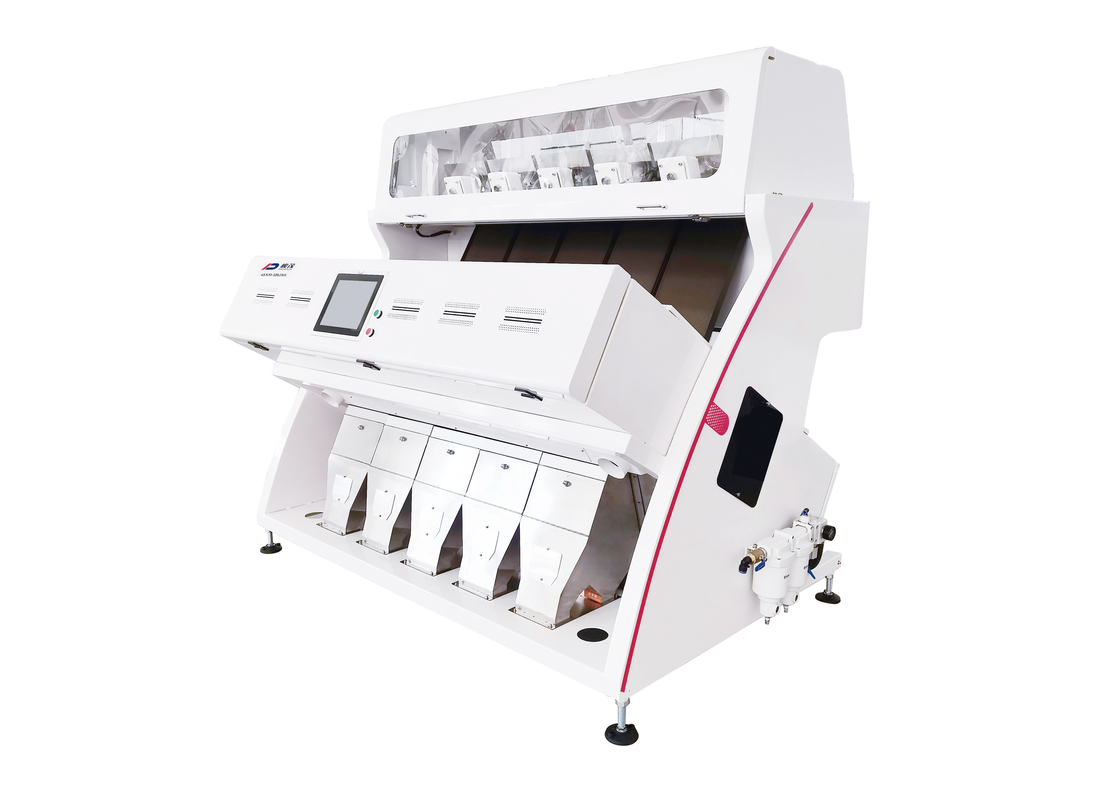 เครื่องคัดเเยกสีข้าว CCD RGB 5 ราง 320 ช่อง
