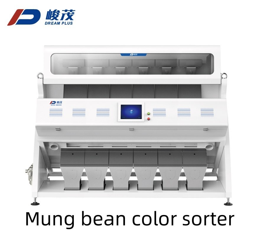 เครื่องคัดเเยกสีถั่วเขียวความจุสูง 384 ช่อง