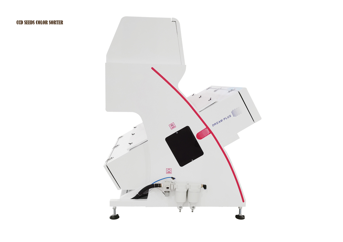 เครื่องคัดเเยกสีเมล็ด CCD 4 ราง ความแม่นยำในการคัดแยก 99%