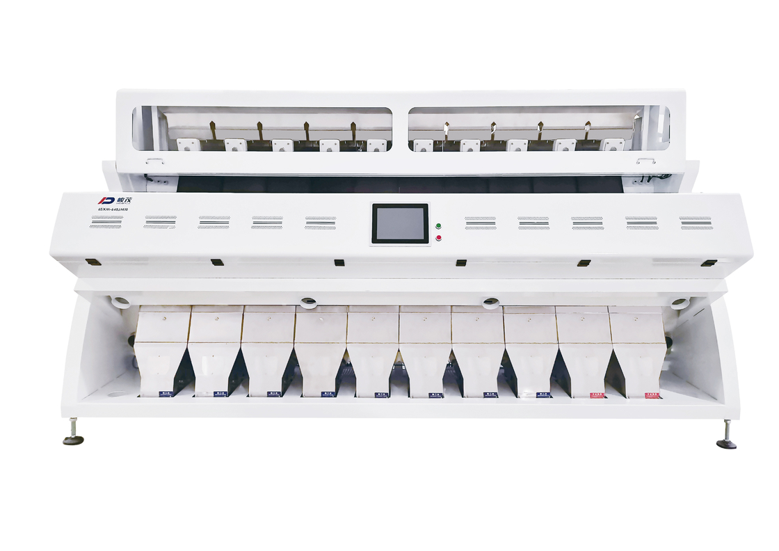 เครื่องคัดเเยกเมล็ดข้าวสาลีเพื่อการเกษตร CCD RGB 10 ช่อง 640 ช่อง
