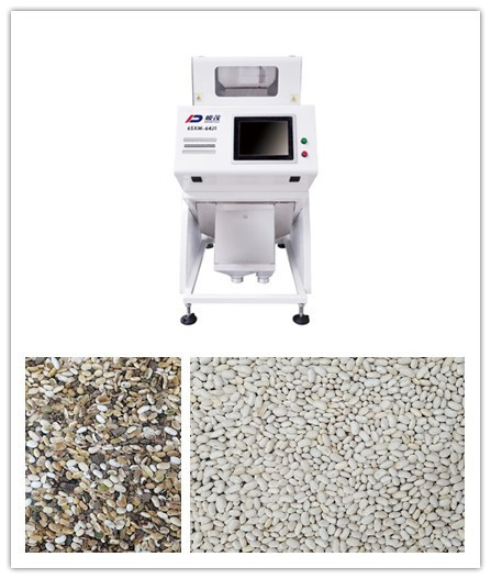 เครื่องคัดเเยกสี CCD ถั่วขาวเพื่อการเกษตร Mini Optical