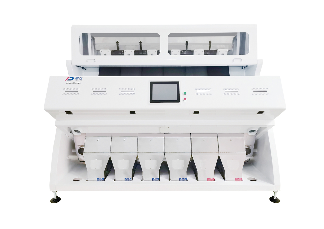 เครื่องคัดเเยกสีเมล็ดถั่วเพื่อการเกษตร 6 ช่องประสิทธิภาพสูง