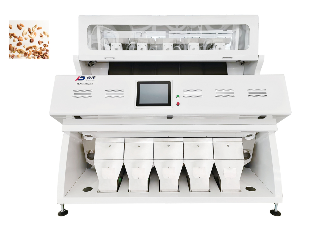 LED Light Nuts Color Sorter กับเครื่องฉีกสีที่มีอายุการใช้งานยาวนานกว่า 10 พันล้านครั้ง