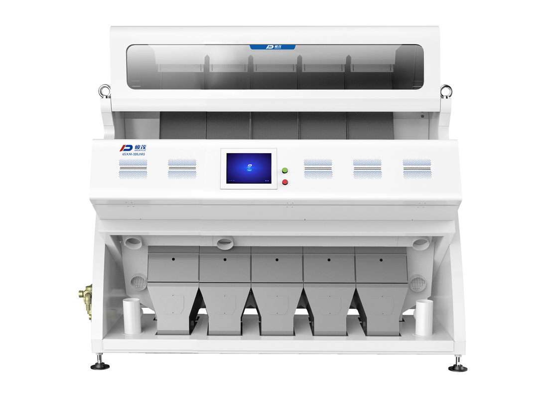 1.5 - 3 T/H Nuts Color Sorter กับเซ็นเซอร์กล้อง TOSHIBA และไฟ LED