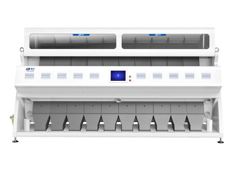 10 Chutes Color Sorter Machine เครื่องคัดแยกข้าวปฏิเสธแก้วและพลาสติก