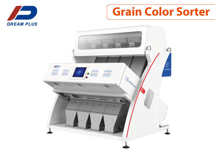 4 Chutes Grain Color Sorter สำหรับการคัดแยกถั่วที่มีความแม่นยำสูง