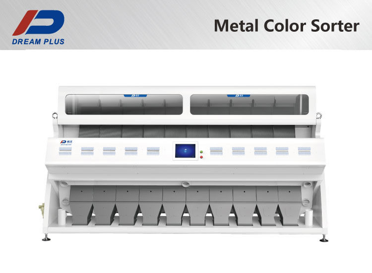 เครื่องคัดเเยกสีโลหะ 640 ช่องพร้อมแหล่งกำเนิดแสง LED อิเล็กโทรด