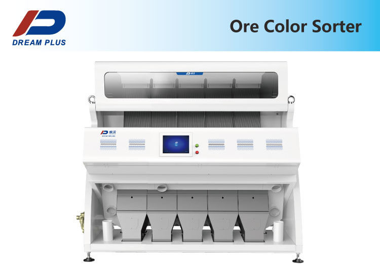 เครื่องคัดแยกทรายควอตซ์ความจุสูงหน้าจอสัมผัสเครื่องคัดเเยกสี Ccd