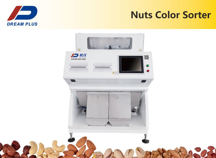เครื่องคัดเเยกสีกล้อง Ccd สำหรับการประมวลผลปริมาณสูงสำหรับเมล็ดแตงโม