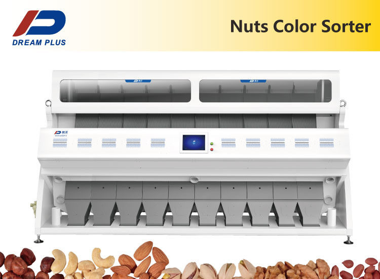 อุปกรณ์คัดเเยกสีถั่วขนาดใหญ่แบบอิเล็กทรอนิกส์ AC220V 50Hz เพิ่มปริมาณงาน