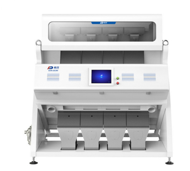 เครื่องคัดเเยกสีข้าวกล้องแดงดำลวกพร้อม CCD 4096 พิกเซล