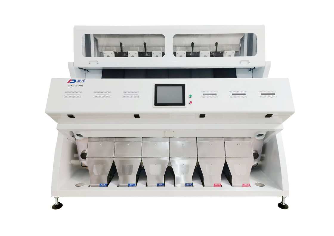 CCD Grain Color Sorter สำหรับการแปรรูปเมล็ดพืช RGB Toshiba Sensor
